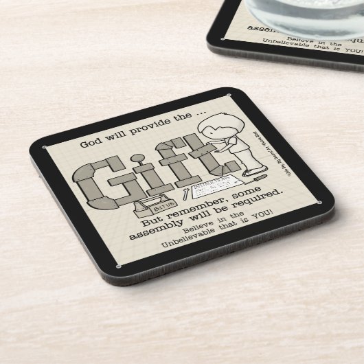 Dessous-de-verre Assembly requis (Côté gauche)