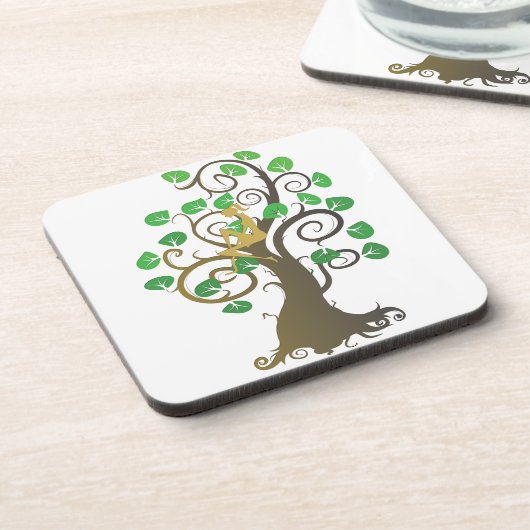 Dessous-de-verre Assis dans l'arbre (Côté gauche)