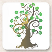 Dessous-de-verre Assis dans l'arbre (Devant)