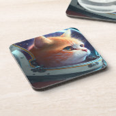 Dessous-de-verre Astronaut de chat (Côté gauche)