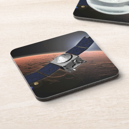 Dessous-de-verre Atmosphère Mars Et Mission D'Évolution Volatile. (Côté gauche)