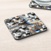 Dessous-de-verre Attaque arc-en-ciel (Côté gauche)