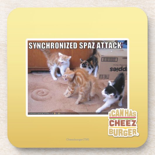 Dessous-de-verre Attaque de Sychronized Spaz (Devant)