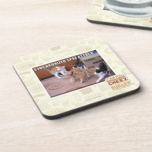 Dessous-de-verre Attaque de Sychronized Spaz (Côté gauche)