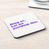 Dessous-de-verre Attendez. Permettez-moi de revenir sur cette quest (Côté gauche)