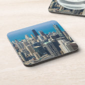 Dessous-de-verre Au-dessus de Chicago (Côté gauche)