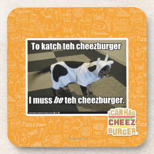 Dessous-de-verre Au katch le cheezburger