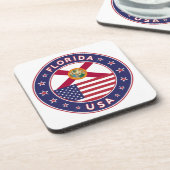 Dessous-de-verre Auburn, Alabama, États-Unis (Côté gauche)