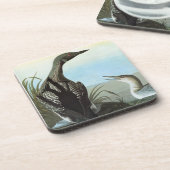 Dessous-de-verre Audubon : Dingue arctique (Côté gauche)