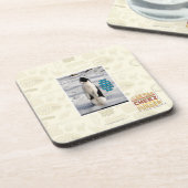 Dessous-de-verre Augmenté par des pingouins (Côté gauche)