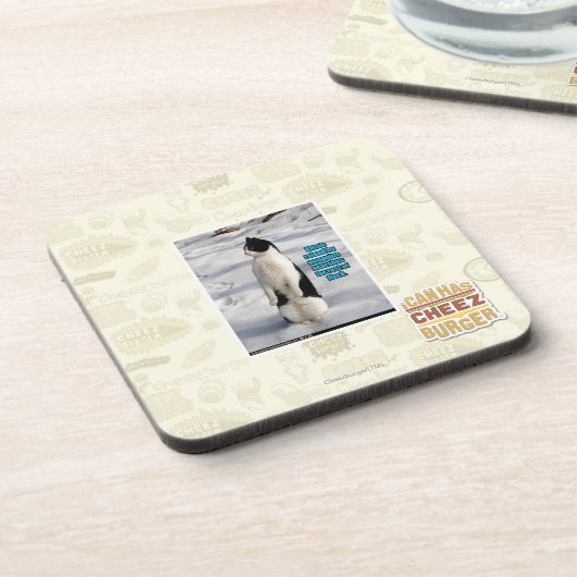 Dessous-de-verre Augmenté par des pingouins (Côté gauche)