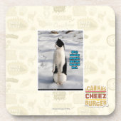 Dessous-de-verre Augmenté par des pingouins (Devant)