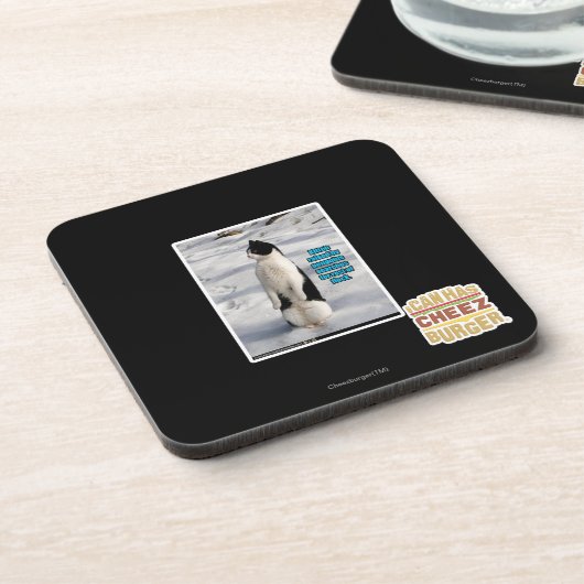 Dessous-de-verre Augmenté par des pingouins (Côté gauche)