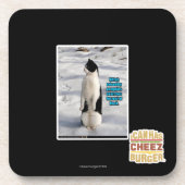 Dessous-de-verre Augmenté par des pingouins (Devant)