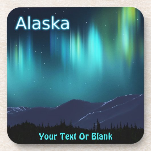 Dessous-de-verre Aurora Borealis (Devant)