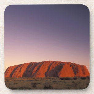 Dessous-de-verre Australie, parc national d'Uluru Kata Tjuta, Uluru