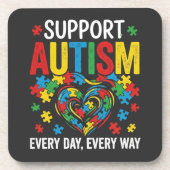 Dessous-de-verre Autism awareness (Devant)