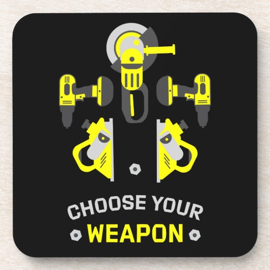 Dessous-de-verre Autoconstruire do-it-yourself homme (Devant)