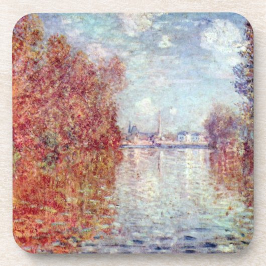 Dessous-de-verre Automne à Argenteuil par Claude Monet (Devant)