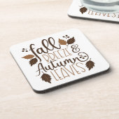 Dessous-de-verre Automne Breeze Feuilles d'automne (Côté gauche)