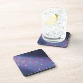 Dessous-de-verre Automne Rose Night Sky Plastic (Côté Droit)