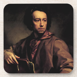 Dessous-de-verre Autoportrait, 1773 (huile sur le panneau)