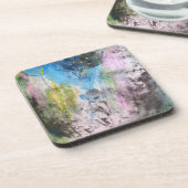 Dessous-de-verre Autoportrait en bleu (Côté gauche)