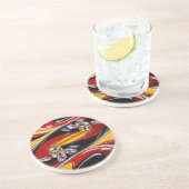 Dessous de verre aux couleurs belges (Côté)