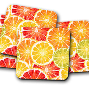 Dessous de verre aux fruits d'orange-citron Ense