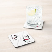 Dessous-de-verre Avant et après café Zombie à Frenzy Funny Robin (Côté Droit)