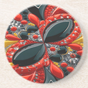 Dessous de verre avec design couleur Allemagne