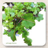 Dessous de verre avec Feuilles ivoy (Devant)