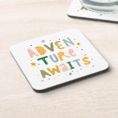 Dessous-de-verre Aventure Attend (Côté gauche)