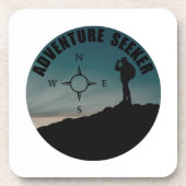 Dessous-de-verre aventurier dans les bois (Devant)