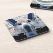 Dessous-de-verre Avion militaire (Côté gauche)