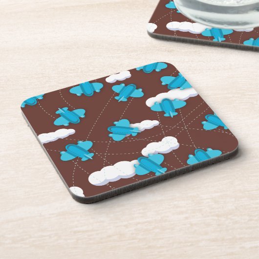 Dessous-de-verre avions (Côté gauche)