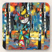 Dessous-de-verre Avoir Une Journée Abstraite Kinda (Devant)