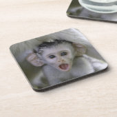 Dessous-de-verre Babouin de bébé sous sa mère (Côté gauche)