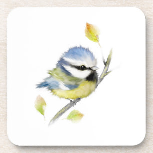 Dessous-de-verre Baby Blue tit Bird
