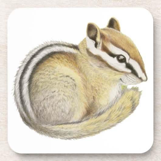 Dessous-de-verre Baby Chipmunk (Devant)