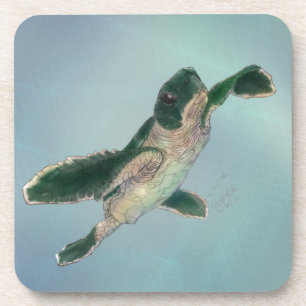 Dessous-de-verre Baby sea Turtle