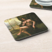 Dessous-de-verre Bacchus, c.1695 (huile sur la toile) (Côté gauche)