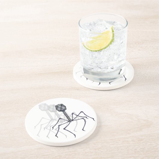 Dessous de verre bactériophages (Côté)