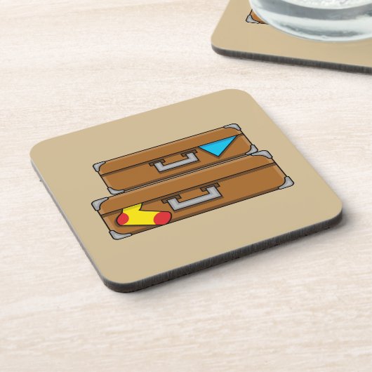 Dessous-de-verre Bagages de dessin (Côté gauche)