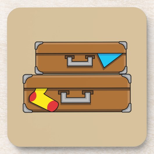 Dessous-de-verre Bagages de dessin (Devant)