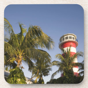Dessous-de-verre Bahamas, île de Grand Bahama, Freeport, Coucher