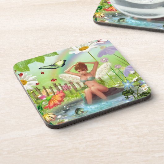 Dessous-de-verre Bain de fée (Côté gauche)