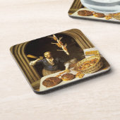 DESSOUS-DE-VERRE BAKER À FOUR ANTIQUE, BOUTIQUE DE PAIN DE BAKERY (Côté gauche)