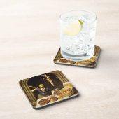 DESSOUS-DE-VERRE BAKER À FOUR ANTIQUE, BOUTIQUE DE PAIN DE BAKERY (Côté Droit)