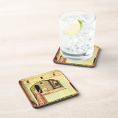 DESSOUS-DE-VERRE BAKER À FOUR ANTIQUE, BOUTIQUE DE PAIN DE BAKERY (Côté Droit)